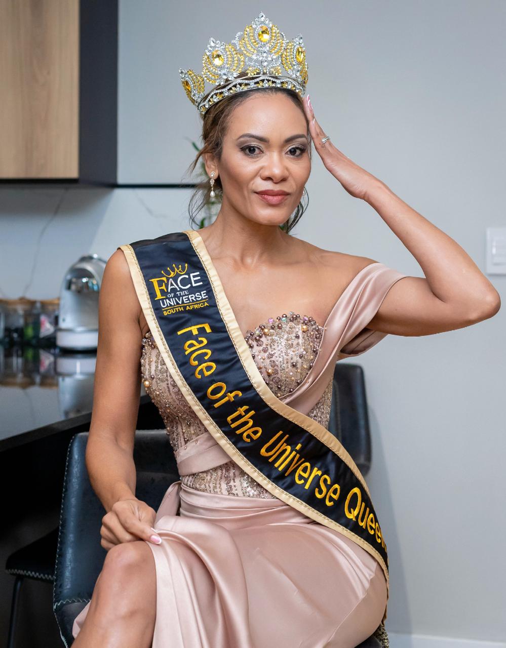 Natasha Perold crowned Mrs Face of the Universe South Africa